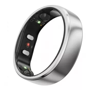RINGCONN Gen2 Air Smart Ring Plata Talla 7 (RCA-02-SI-7)