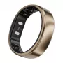 RingConn Smart Ring Gen2 Air para hombre y mujer - Wearable de seguimiento del sueño y fitness - Frecuencia cardíaca - Dune Gold Talla 12
