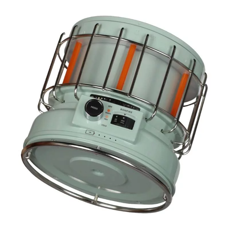 Flextail MAX Lantern humidificador luz de camping (verde) - linterna portátil 3 en 1, humidificador y power bank