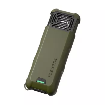 Repelente de mosquitos portátil 2 en 1 FLEXTAIL Max Repel S (Verde)