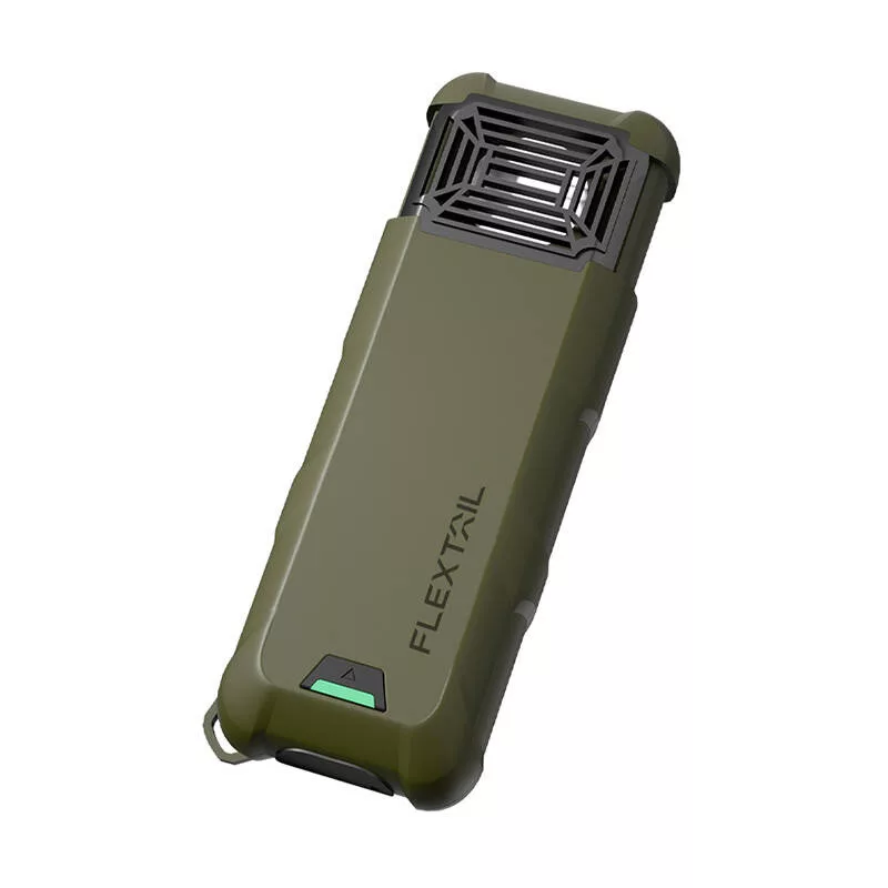 Repelente de mosquitos portátil 2 en 1 FLEXTAIL Max Repel S (Verde)