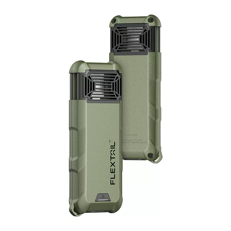 Repelente de mosquitos portátil 2 en 1 FLEXTAIL Max Repel S (Verde)