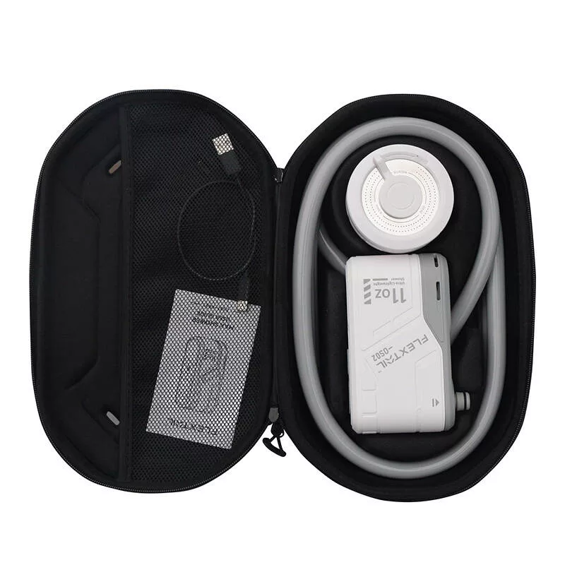 Ducha portátil con bomba FLEXTAIL Max Shower (Blanco)