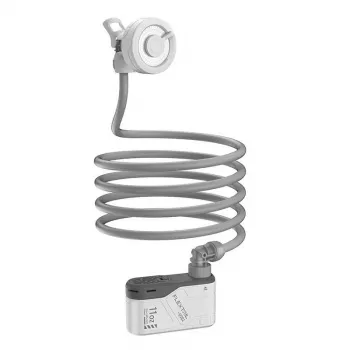 Ducha portátil con bomba FLEXTAIL Max Shower (Blanco)