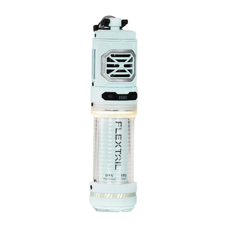 Repelente de mosquitos portátil 2 en 1 Flextail Tiny Repeller S (Azul)