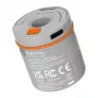 Bomba de aire eléctrica y bomba de vacío portátil FLEXTAIL AVS Capsule (Gris)