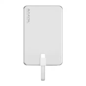 Batería externa Flextail Zero Power Metal 5000 mAh, Plata