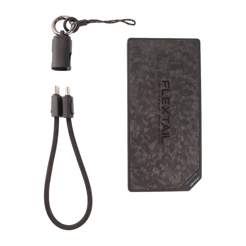 Batería externa Flextail Zero Power 10.000 mAh (Negro)