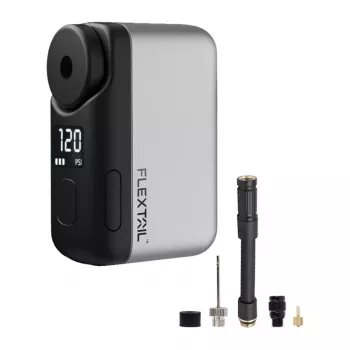 Bomba de bicicleta portátil Flextail Tiny Bike Pump Pro (Gris)
