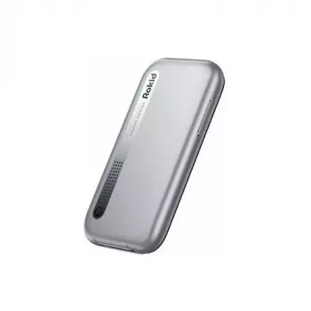 Eaton Rokid Station 2 Plata - Reproductor multimedia Android TV 11 con 32 GB de almacenamiento, Bluetooth 5.0, Wi-Fi 5, batería de 5000 mAh