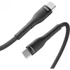 VEGER Cable USB-C a USB-C PD 100W 1,5 m, Negro