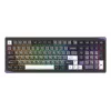 AKKO GEM 02 VIA Teclado Mecánico con Cable, TKL 87 Teclas, Negro y Plata, Hot-Swappable, RGB, USB-C