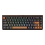 AKKO RAY68-HE Brown Teclado Mecánico Gaming 68 Teclas Tri-Modo Inalámbrico
