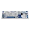 AKKO 5098B Glacier Teclado Mecánico 98 Teclas Tri-Modo (Blanco/Azul/Gris)