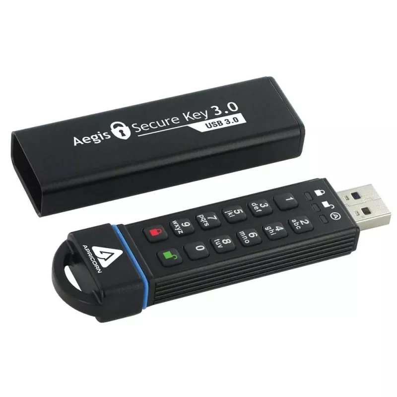 Apricorn Aegis Secure Key 3.0 60GB Memoria flash USB 3.0, FIPS 140-2 Level 3, cifrado por hardware