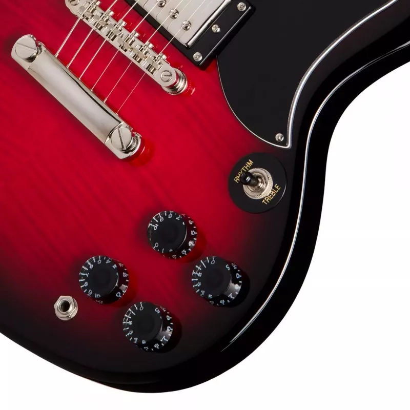 Epiphone SG Tribute Plus Cherry Burst guitarra eléctrica