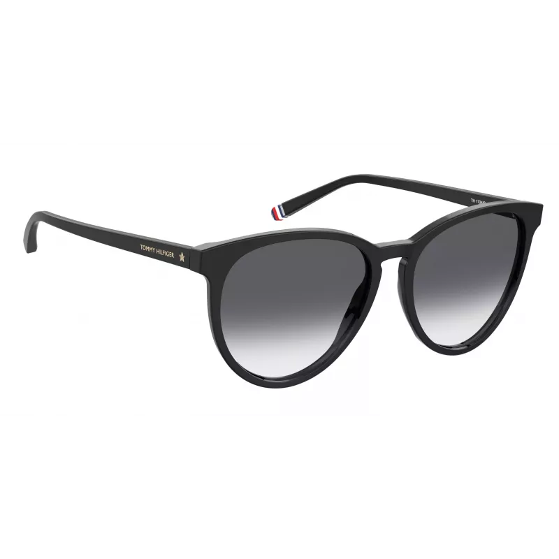 TOMMY HILFIGER gafas de sol mujer TH1724S8079O - montura negra, lentes grises, 56 mm