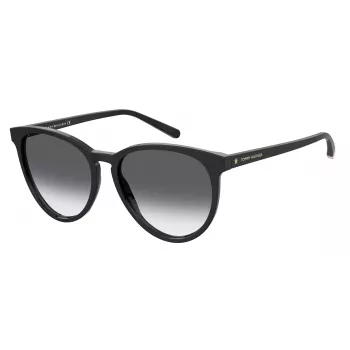TOMMY HILFIGER gafas de sol mujer TH1724S8079O - montura negra, lentes grises, 56 mm
