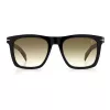 David Beckham DB-7000-S-XWY gafas de sol hombre montura negra lentes gris oscuro 53mm