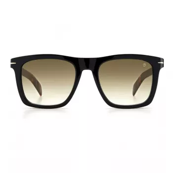David Beckham DB-7000-S-XWY gafas de sol hombre montura negra lentes gris oscuro 53mm