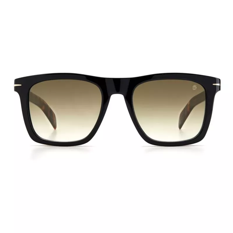 David Beckham DB-7000-S-XWY gafas de sol hombre montura negra lentes gris oscuro 53mm