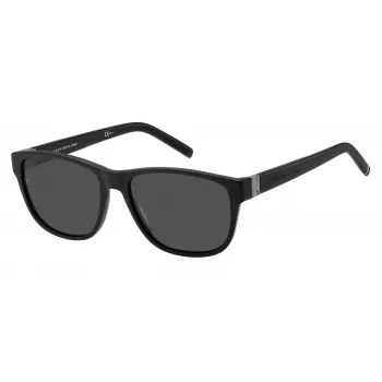 Tommy Hilfiger gafas de sol hombre TH-1871-S-003 negro gris rectangulares 57mm