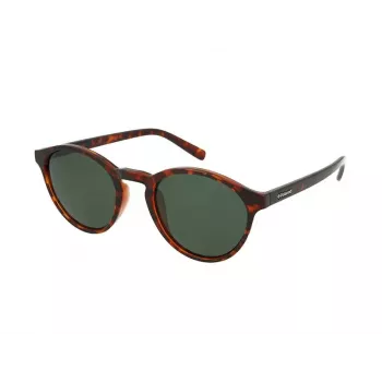 POLAROID PLD1013S807 gafas de sol unisex - montura negra, lentes grises polarizadas - 50/22/145 mm