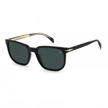 David Beckham DB-1076-S-807 gafas de sol hombre montura negra lentes grises 54/19/145 mm