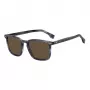 BOSS BOSS1364SJBW gafas de sol hombre rectangulares montura negra lentes grises 53mm