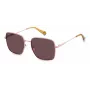 Polaroid PLD6194SX8KJ Gafas de sol mujer rectangulares polarizadas - Negro/Gris