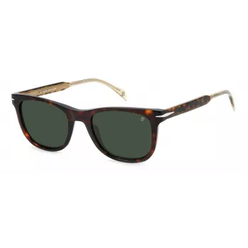 DAVID BECKHAM DB-1113-S-086 Gafas de sol cuadradas Havana Green