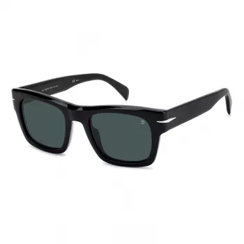 DAVID BECKHAM DB-7099-S-807 Gafas de sol hombre - Montura negra, lentes grises, 51 mm