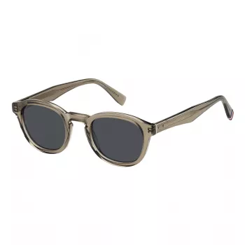 Tommy Hilfiger Gafas de sol hombre TH-2031-S-10A negro rectangulares 49mm
