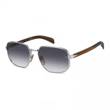 DAVID BECKHAM DB7121GSWIJ Gafas de sol de hombre estilo aviador montura dorada lentes verdes 60/18/145 mm