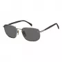 David Beckham Gafas de sol para hombre DB-1143-S-KJ1, 57/20/145 mm