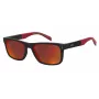 LEVI'S Gafas de sol para hombre LV-5059-S-BLX, 55/17/145 mm