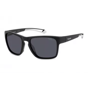 Gafas de sol polarizadas de hombre Polaroid Sport PLD7052S003 - Negro/gris 56 mm