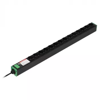 APC Easy Rack PDU Basic, vertical, monofásico, 3,7 kW, 230 V, 16 A, 14x tomas Schuko
