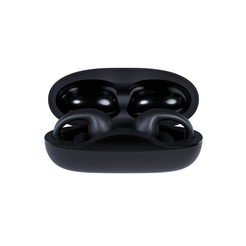 Happy Plugs Clip auriculares inalámbricos open-ear con clip (negro)