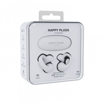 TURA SCANDINAVIA AB Happy Plugs Clip - auriculares True Wireless open-ear (blanco)