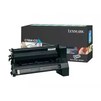 Lexmark Cartucho de tóner original cian LCCP, LRP