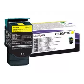 Cartucho de tóner Lexmark C540A1YG amarillo - rendimiento estándar - OEM