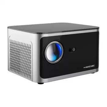 Magcubic HY350 proyector (gris) - 720p nativo, 200 lúmenes ANSI, Android 11.0, Wi-Fi 6, Bluetooth 5.0
