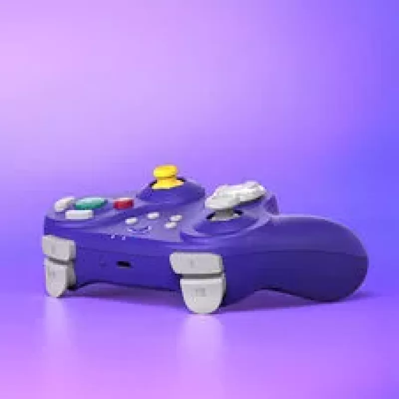 Mando NYXI Warrior para Switch 1 y 2 - morado