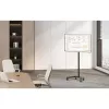 MANHATTAN Soporte compacto para TV y monitor con ruedas 13-50 inch inclinable y regulable en altura, hasta 20 kg, negro (462464)