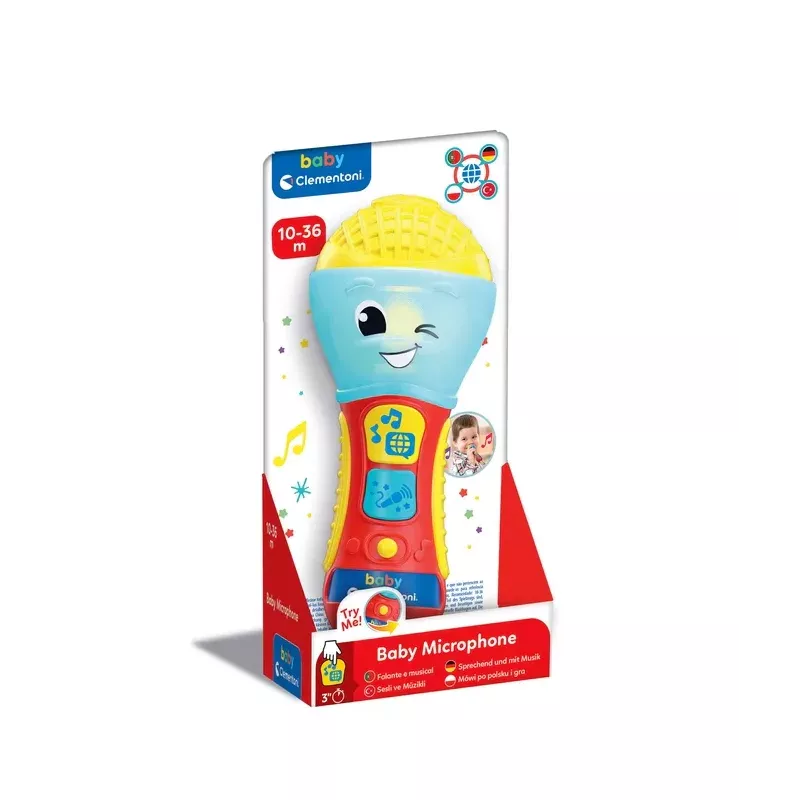 Micrófono Parlante Infantil – Clementoni 17523