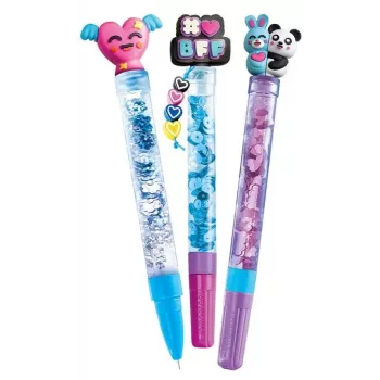 Clementoni Idea Art Mini Factory Set de Manualidades Creadores de Bolígrafos Best Friends 18162