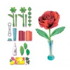 Clementoni Idea Art Set Creativo Mini Flower Factory – Rosa 18168