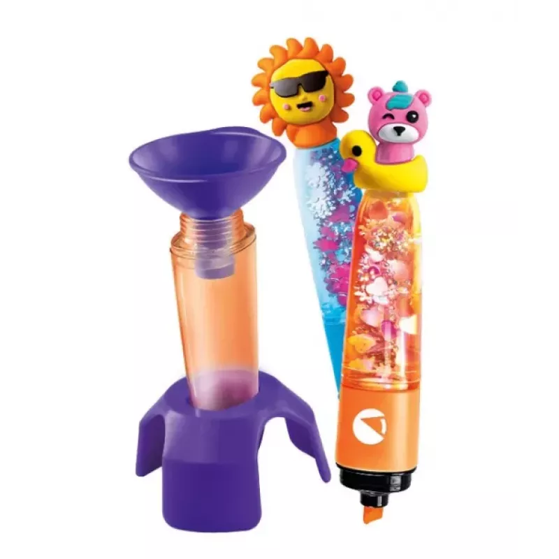 Clementoni Mini Marker Factory Summer Edition 18171 Kit de Ciencia y Juego para Crear Rotuladores