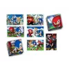 Set educativo Clementoni puzzle, memo y bloques de construcción Sonic 28389